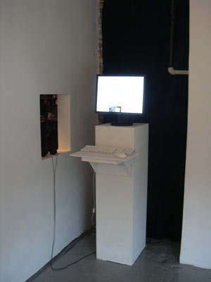 Tom Moody, BLOG (Terminal), Installation shot