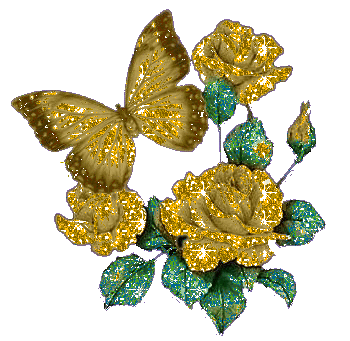 Glitter rose