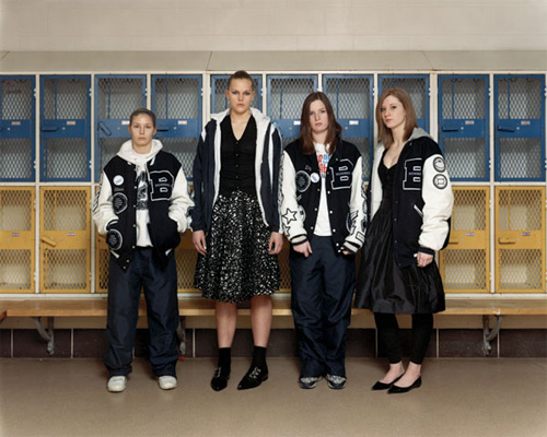 Members of the Bemidji Lumberjacks Highscool Varsity Girls Basketball Team