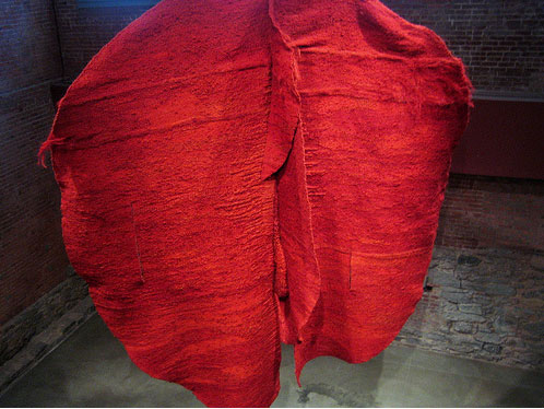 “Abakan Red” (1969) by Magdalena Abakanowicz at P.S. 1