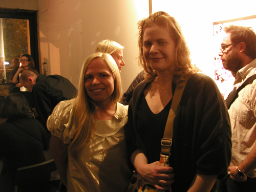 Artist Marisa Olson and Gallerist Jen Bekman