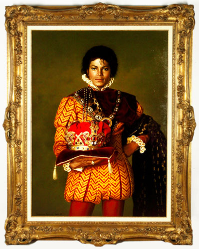 Art Fag City, Michael Jackson, painting