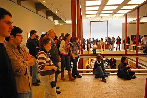 Rose Art Museum sit in, Art Fag City, Brandeis University