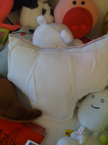 Art Fag City, Domy, stuffed underwear