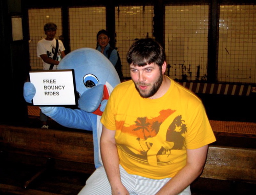 Free Bouncy Rides, Art Fag City, Karen Archey, Paddy Johnson, Club Animals, dolphin