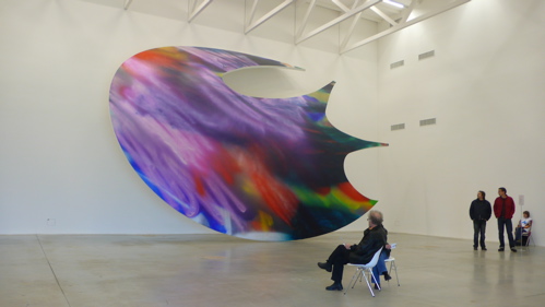 Katharina Grosse, The Temporäre Kunsthalle Berlin, art fag city