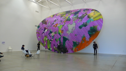 Katharina Grosse, The Temporäre Kunsthalle Berlin, art fag city