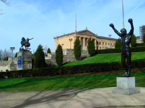 Rocky Balboa in Philadelphia Rocky Balboa statue in Philadelphia