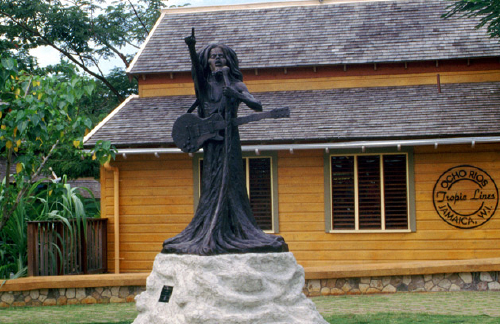Bob Marley monument in Ocho Rios, Jamaica Bob Marley monument in Ocho Rios, Jamaica