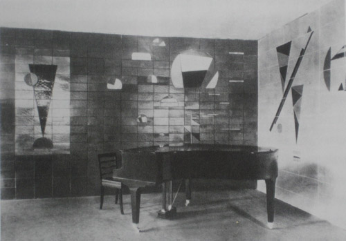 Wassily Kandinsky "Musikzimmer" Deutsche Bauausstellung 1931 Wassily Kandinsky "Musikzimmer" Deutsche Bauausstellung 1931