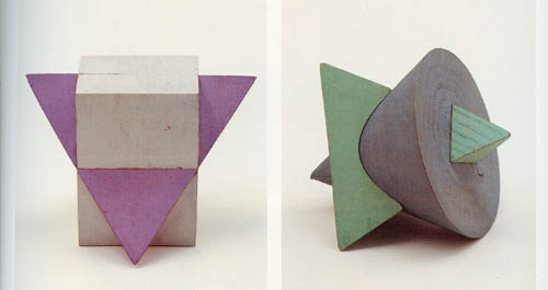 Hermann Finsterlin "Didym - Durchdringungen geometrischer Körper" 1922 - 1923 Hermann Finsterlin "Didym - Durchdringungen geometrischer Körper" 1922 - 1923