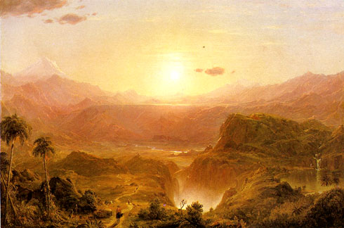 Frederic Church, "In the Andes," Oil on Canvas, 1878 Frederic Church, "In the Andes," Oil on Canvas, 1878