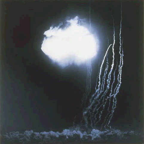 Jack Goldstein, Untitled, acrylic on canvas, 1984 Jack Goldstein, Untitled, acrylic on canvas, 1984