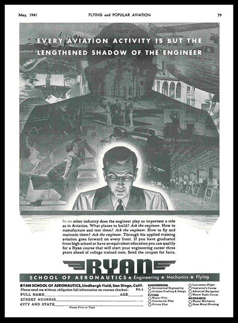Ryan advertisement, mid 2oth century Ryan advertisement