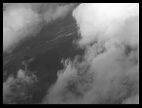 Opening shot of "Triumph of the Will", Leni Riefenstahl, 1935. The film begins with a view from Hitler's plane descending into Nurnberg. Opening shot of "Triumph of the Will", Leni Riefenstahl, 1935