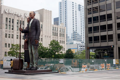 art fag city, God Bless America, J. Seward Johnson Jr.