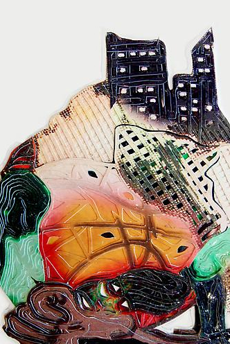 jacques louis vidal, art fag city, collage