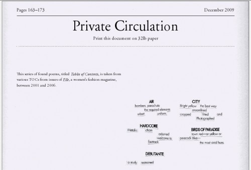 private circulation, art fag city