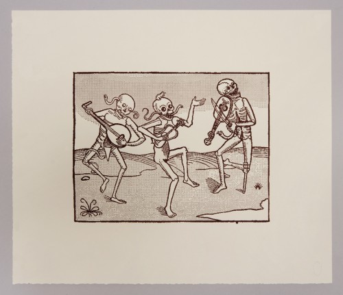 Art Fag City, Saul Chernick, Three Magicians