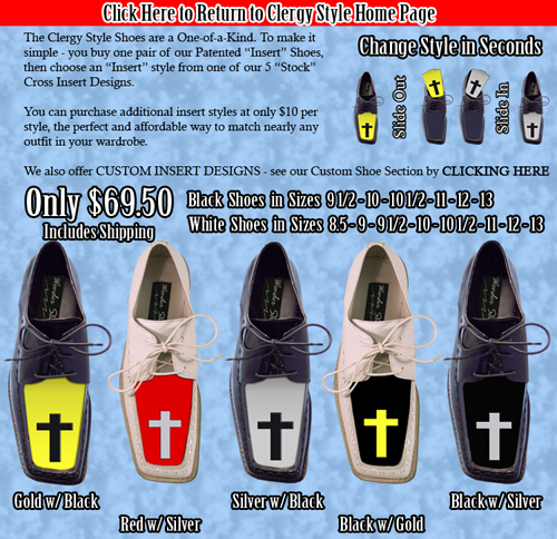 shoes, art fag city, clergy style
