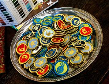 art fag city, nerd badges, foursquare