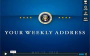 Post image for Obama’s Weekly Addresses Become Increasingly Avant Garde