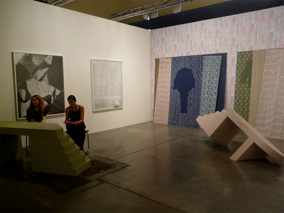Overduin and Kite's got my vote for Best Booth in Fair. A three person booth including Eileen Quilian, Marc Camille Chaimowicz, and Dianna Molzan