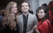 Artist Emily Ludwig Shaffer, artist and writer Stephen Truax, artist Rachel LaBine Artist Emily Ludwig Shaffer, artist and writer Stephen Truax, artist Rachel LaBine