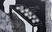 Detail of Kemang Wa Lehulere's 'Remembering the Future of a Hole as a Verb 2', 2012 Detail of Kemang Wa Lehulere's 'Remembering the Future of a Hole as a Verb 2', 2012