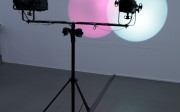 Amalia Pica's 'Venn Diagrams (under the spotlight)', 2011. According to the wall text here, the Argentine dictatorship of the 70s banned Venn diagrams. Amalia Pica's 'Venn Diagrams (under the spotlight)', 2011. According to the wall text here, the Argentine dictatorship of the 70s banned Venn diagrams.