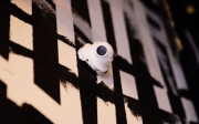 This cute little surveillance camera peeked in through the chaos of Abigail DeVille's 'Dark Day' (2012). We're not sure if it's art. This cute little surveillance camera peeked in through the chaos of Abigail DeVille's 'Dark Day' (2012). We're not sure if it's art.