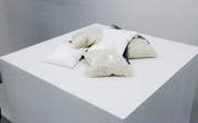 Bags of 'undisclosed materials', snuck into a prison. Jose Antonio Vega Macotela, 'Time Exchange 321', from 'Time Divisa', 2010. Bags of 'undisclosed materials', snuck into a prison. Jose Antonio Vega Macotela, 'Time Exchange 321', from 'Time Divisa', 2010.