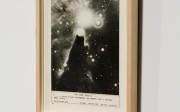 The glue of this show: Lutz Bacher, "The Celestial Handbook", 2011, Eighty-five framed offset-printed book pages, 9x6 inches