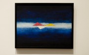 Forrest Bess, "Complete Freedom", 1970, Oil on canvas, 11 x 19 inches